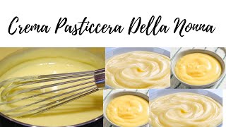 Crema pasticcera Anni 80 La ricetta della nonna contro quelle moderne [upl. by Anisah]