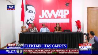 Elektabilitas Jokowi Menurun PDIP Tetap Yakin [upl. by Pfaff]