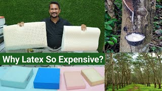 Why Natural Latex Mattresses Are So Expensive  Types Of Latex  Dunlop Vs Talalay Latex [upl. by Stauder]