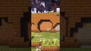 I Built a Cherry Hobbit Hole in Minecraft  minecraft hobbithouse speedbuild build [upl. by Ursulette912]