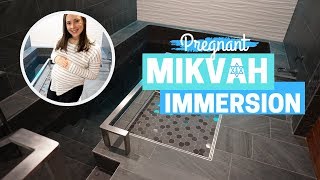 WHAT IS A MIKVAH Visit the Mikvah with Me  9th Month of Pregnancy Immersion [upl. by Inglis836]