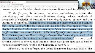 Reading of Tavariajis quotThe Purpose of Birth and Deathquot with Shri Rajen Vakil in English  Pg 108 [upl. by Nangem371]