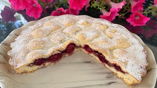 Torta piu amata in Italia 🤩 La farai ogni settimana 🍋 Ricetta Facile 🍒 [upl. by Holder]