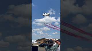 Red Arrows RIATOfficial fighterjet topgun fa18 redarrows airshow stunt plane jetengine [upl. by Galasyn]