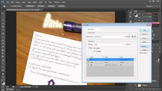 How to Data Merge in Photoshop tutorial It is like mail merge [upl. by Tena]