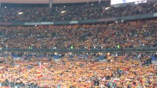 Les corons au stade de france  LENSpsg 2014 [upl. by Gilbertina]