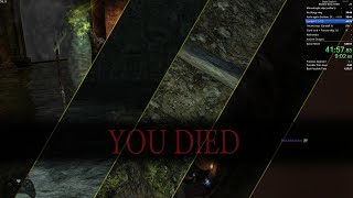 Speed not required  Dark Souls II Reverse Boss Order in 13603 RTA No Load World Record [upl. by Aisatsan]