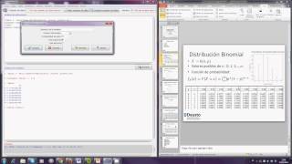 Distribuciones Discretas  Estadistica  Laboratorio R Rcommander [upl. by Varian]