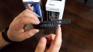 Garmin Vivosmart HR restart reset and band replacement [upl. by Cohette]