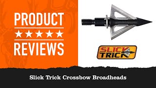 Slick Trick Crossbow Broadheads [upl. by Ahcirt]