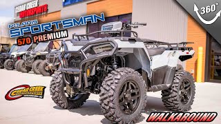 2024 Polaris® Sportsman 570 Premium Walkaround [upl. by Jeunesse228]