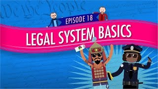 Legal System Basics Crash Course Government and Politics 18 [upl. by Llerrat575]