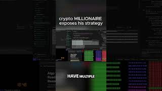 Crypto MILLIONAIRE Exposes His Strategy bot coding crypto trading [upl. by Wemolohtrab867]