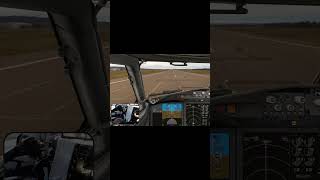 Landing Edinburgh  B737 MAX8 MSFS aviation pilotlife cockpitviews msfs2020 pmdg fyp [upl. by Garrott]