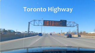 What Happened NO TRUCKS on Toronto Highways [upl. by Olcott]