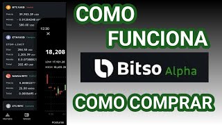 como UTILIZAR Bitso Alpha 2022 desde el celular  trading [upl. by Etnahsa513]