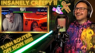 Hacking Into OMEGLE Calls Prank Funny Jump scare Reactions  Interneted TV reacts 63 [upl. by Eibocaj813]