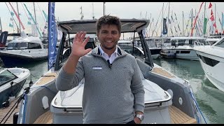 Alfastreet 28  Southampton Boat Show 2024  Full Walkthrough [upl. by Dorsman]