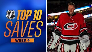 Raanta Vanecek channel Dominik Hasek  MustSee Saves from Week 4 of the 202324 NHL Season [upl. by Eceinej]