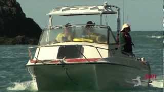 Boats Crossing the Bar quotSummertimequot in WHAKATANE NZ [upl. by Verner822]