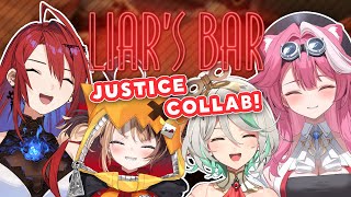 【COLLAB】LIARS BAR WITH JUSTICE I would never lie to my beautiful ladies holoJustice [upl. by Zuliram]