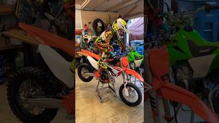 65cc Dirt Bike Cold Start [upl. by Sine]