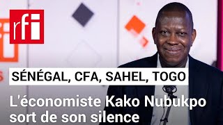 Kako Nubukpo  quotJe souhaite de nouveaux États Généraux de lÉco en 2025 au Sénégalquot • RFI [upl. by Annehs81]