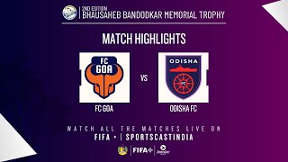 FINAL  HIGHLIGHTS  FC GOA VS ODISHA FC [upl. by Diba940]