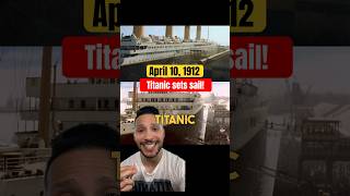 Titanic SET SAIL 112 years ago on her DOOMED maiden voyage titanic [upl. by Trela690]