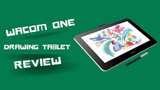 Wacom One HD Creative Pen Display Drawing Tablet With Screen 133quot Graphics Monitor Review [upl. by Nnyleuqaj509]