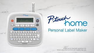 Ptouch Home Label Maker PTD202 – Imagine Your Home – Totally Organized [upl. by Lerud]