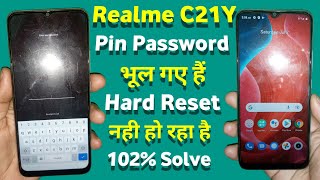 How To Hard Reset Realme C21Y amp Remove Password  Realme C21Y Ka Lock Kaise Tode 2022 [upl. by Ilan]