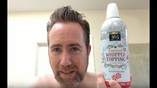 Shaving My Beard Off with Whipped Cream [upl. by Eduard]