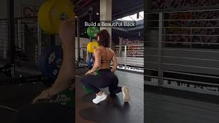 Build a Beautiful Back w these 3 exercises Train with my Methods 👉 WeRise App [upl. by Enneirb]