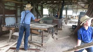 Inside an Amish Sawmill And How It Works  Lets Go Inside [upl. by Alvar]