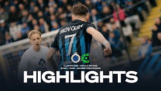 CLUB BRUGGE  CERCLE BRUGGE  HIGHLIGHTS  20232024 [upl. by Nels550]