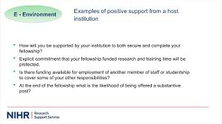 Importance of the host institution in a fellowship application FAD 2024 [upl. by Sedruol]