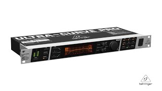 ULTRACURVE PRO DEQ2496 HighPrecision Digital 24bit 96 kHz EQRTA Mastering processor [upl. by Sternick]