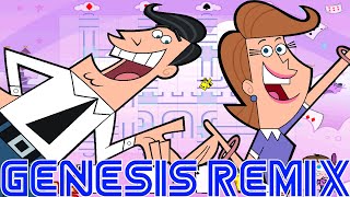 The Fairly OddParents Theme Sega Genesis Remix [upl. by Hoes]