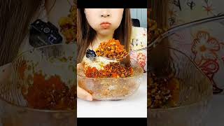 ASMR EATING PEANUT SAUCE [upl. by Atteiram]