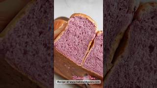 Purple Sweet Potato Bread bakewithpaws breadrecipe bread baking [upl. by Arod644]