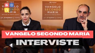 Vangelo secondo Maria la nostra video intervista a Benedetta Porcaroli e Paolo Zucca [upl. by Akeber]