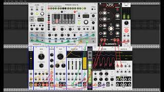 Playing VCV Rack 2 Minimal Subtractive [upl. by Naesal]