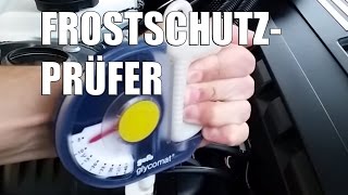 Frostschutzprüfer Gefo Glycomat 1100 im Live Test  83metoo [upl. by Eiboh425]