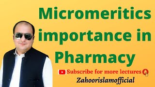 Micromeritics importance in Pharmacy [upl. by Whorton]