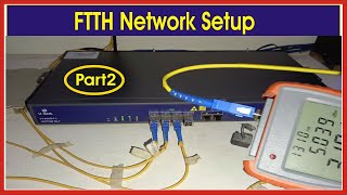 FTTH Network Setup Part2  Vsol Epon 4port OLT  Waht is OLT [upl. by Adiehsar]