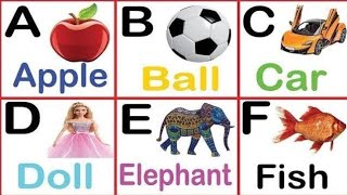 A for apple to Z alphabet  A to Z alphabets  learning TV  Hamis TV [upl. by Einej]