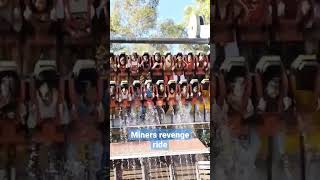 Miners revenge ride  Gold reef city theme park  rides shorts youtubeshorts southafrica [upl. by Eisen]