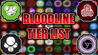 November 2024 Shinobi Life 2 Bloodline Tier List [upl. by Aihsotan]