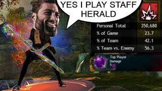 GW2 PVP Classic Power Herald Build and Commentary [upl. by Aysan850]